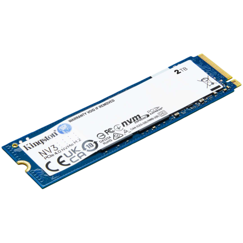 Kingston SSD 2TB NV3 M.2 2280 PCIe 4.0 NVMe SSD, EAN: 740617344783