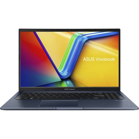 Лаптоп Asus Vivobook M1502YA-BQ183W , AMD Ryzen R7-7730U, 15.6" (1920x1080),16GB LPDDR4 (8 GB on BD),1TB SSD,Backlit Chiclet Keyboard , Windows 11, Quiet Blue