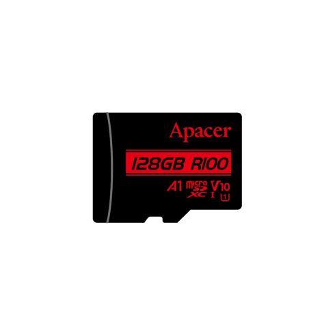 Apacer microSDXC 128GB UHS-I U1 V10 A1 Class10, Adapter - AP128GMCSX10UB-R