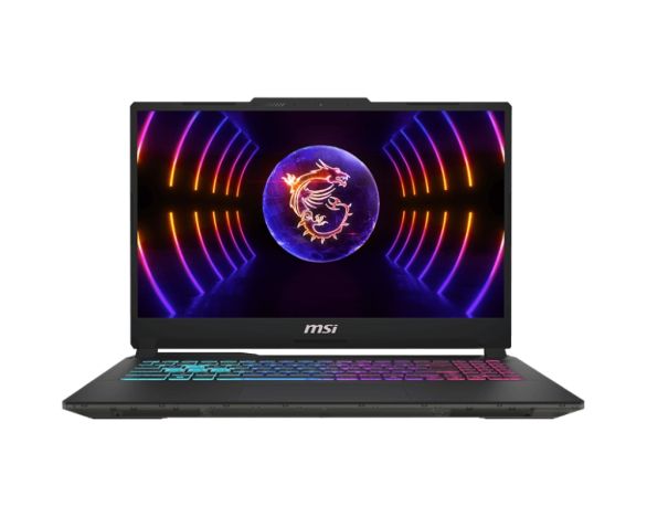 Лаптоп MSI Cyborg 15 A13UDXK, i5-13420H (8C/12T, up to 4.60GHz, 12 MB), GeForce RTX 3050 6GB GDDR6, 15.6" FHD (1920x1080), 144Hz, IPS-Level, 16GB DDR5 2x8 5200MHz, 512GB NVMe Gen4x4 SSD, WiFi 6E, BT 5.3, 4-Zone RGB Gaming Keyboard, NO OS, 3 cell, 53.5 Whr