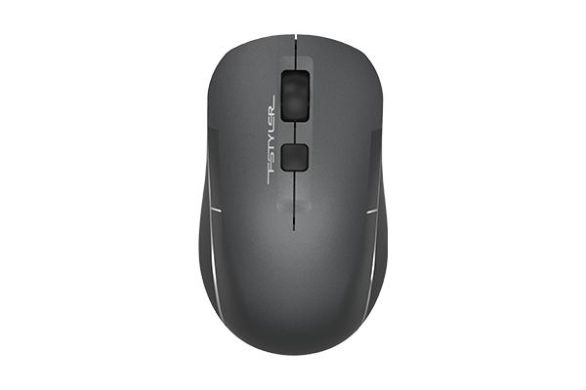 A4tech FB26CS Air2  Smoky Grey безжичнa мишка Dual mode,2000dpi,Li-Ion батерия, безшумна