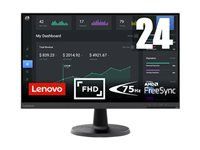LENOVO D24-40 23,8 inchi 16:9 1920x1080 75Hz 3000:1 3M:1 250cd/m2 4ms 1xHDMI 1xVGA NTSC