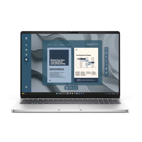 Лаптоп Dell Pro 16 PC16255, AMD Ryzen AI 7 350 (24 MB, 8C, up to 5.0 GHz), 16.0" Touch, FHD+(1920x1200) IPS, AG, 300nits, 32 GB, DDR5, 5600 MT/s, 512 GB SSD, AMD Radeon 860M, FHD HDR+IR Cam and Mic, Wi-Fi 6E, FPR, Backlit Kb, Win 11 Pro, 3Y PS, Platinum s