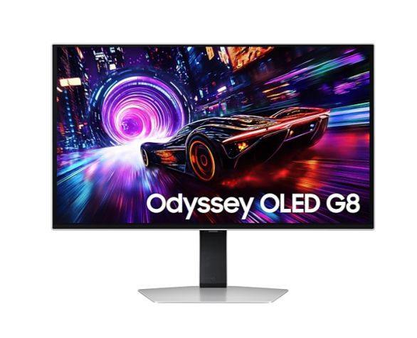 Monitor LED Samsung LS27FG810SUXEN G81SF, 27" 4K UHD FLAT 16:9 (3840x2160) OLED 240Hz, 250 cd/m2, 1,000,000:1, 0.03ms, 178/178, 1xDP, 2xHDMI, USB-Hub, 2xUSB Type-A, 3.5 Jack, Tilt/Pivot/Swivel/HAdj (120mm), VESA 100x100, 2Y