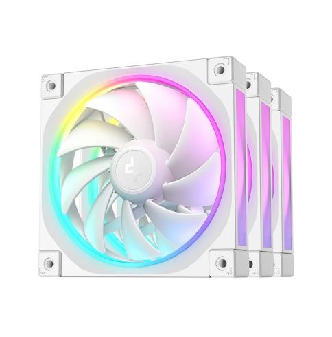 DeepCool Fan Pack 3-in-1 3x120mm - FL12 White, Addressable RGB