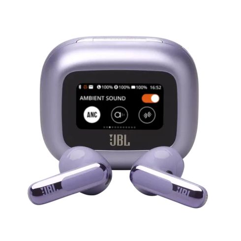 Блутут слушалки-тапи JBL Live Flex 3 - Лилав