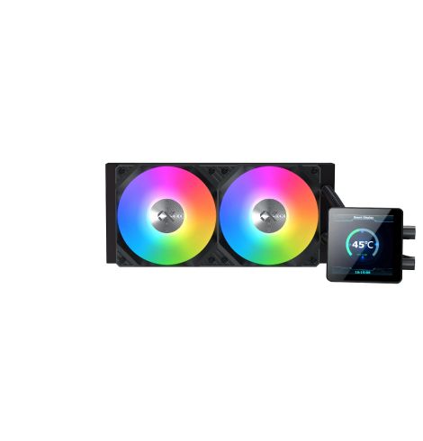 Xigmatek водно охлаждане Water Cooling Connect 240 - LED Display, A-RGB