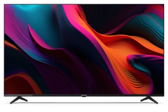 Television Sharp 55GL4260E, 55" LED Google TV, 4K Ultra HD 3840x2160 Frameless, AQUOS, 1,000,000:1, DVB-T/T2/C/S/S2, Active Motion 1000, HDR10, Dolby Atmos, Dolby Vision, Google Assistant , Chromecast Built-in, HDMI 2.1 with eARC, 3.5mm Headphone jack / l