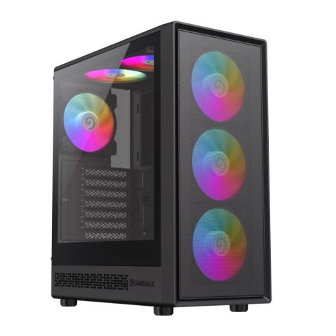 Gamemax Case ATX - Storm 2 AB - 6 x 120 mm Addressable RGB fans