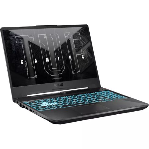 Dizüstü Bilgisayar Asus TUF Gaming A15 FA506NC-HN012 (90NR0JF7-M001Y0), altı çekirdekli AMD Ryzen 5 7535HS 3,3/4,5 GHz, 15,6" (39,62 cm) Full HD IPS Parlama Önleyici 144 Hz ekran ve GF RTX 3050 4 GB, (HDMI), 16 GB DDR5, 512 GB SSD NVMe, 1x USB 3.2 Gen 2 T