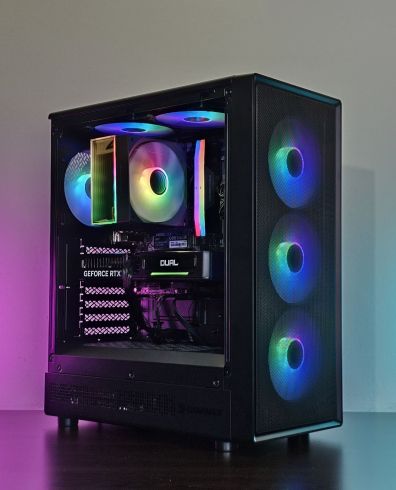 RTX 5060 /Ryzen 5-7500F /RAM 32GB /SSD 1TB /B650 / Геймърски компютър Dark Reaper DR003