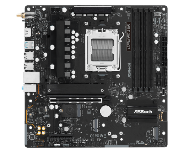 Дънна платка ASRock A620AM PRO-A WIFI, AM5