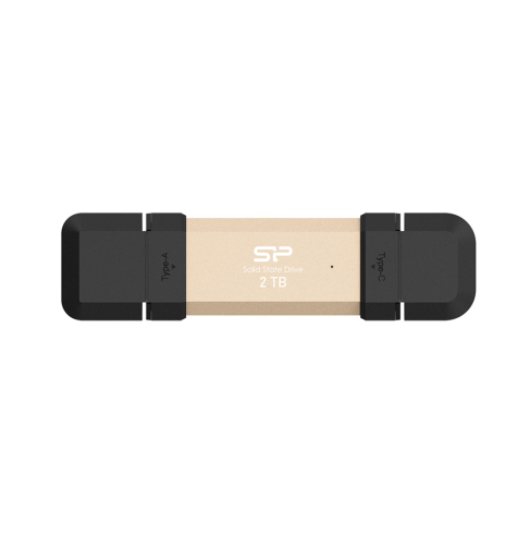 Външен SSD Silicon Power DS72 Gold - 2TB