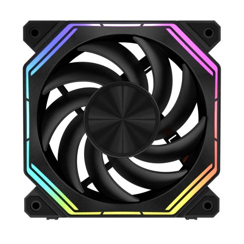 Darkflash Fan Pack 3-in-1 3x120mm - INF34 Black, Daisy-Chain, Addressable RGB