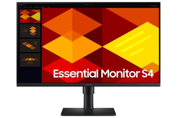 Monitor LED Samsung LS27D406GAUXEN S40GD, 27" FHD FLAT 16:9 (1920x1080) IPS 100Hz, 250 cd/m2, 1000:1, 5ms, 178/178, 1xDP, 2xHDMI USB-Hub, 2xUSB Type-A, 3.5 Jack, Tilt/Pivot/Swivel/HeightAdj (105mm), VESA 100x100, 2Y