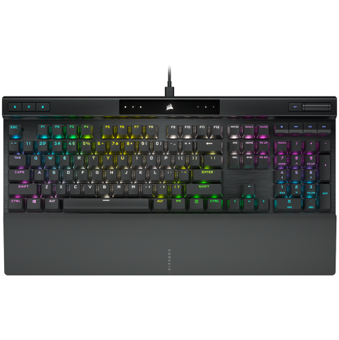 CORSAIR K70 RGB PRO Mechanical, Backlit RGB LED, CHERRY MX Red, Black