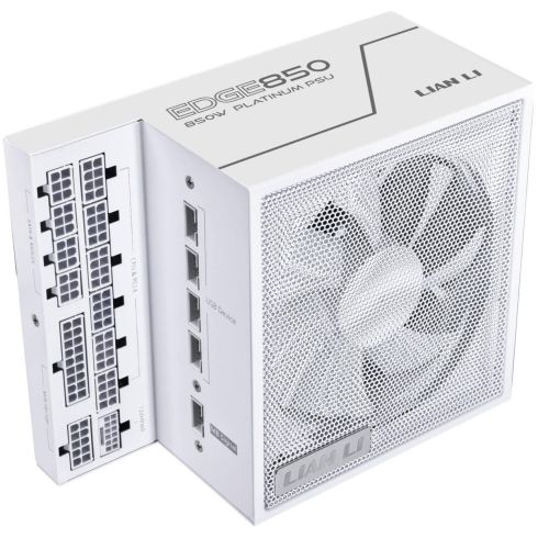 Захранващ блок Lian Li EDGE EG0850 White 850W 80+ Platinum PCIe 5.1, ATX 3.1