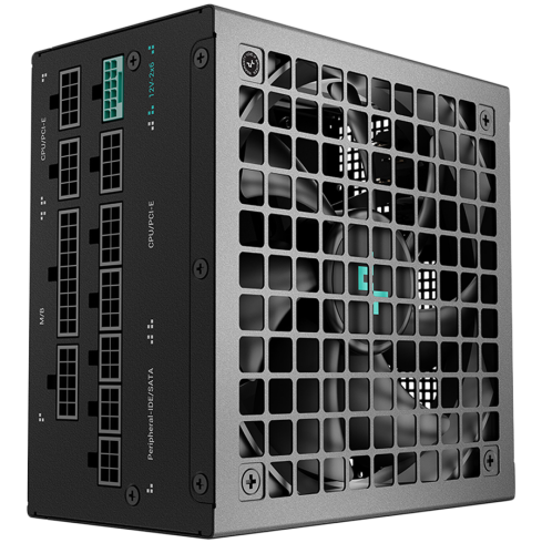 DeepCool Gamer Storm, PN1200-M, 1200W, 80 Plus GOLD, ATX12V V3.1, Japanese Capacitors, Fully Modular, Black Sleeved Cables, Hydro Bearing 120mm Fan, OPP/OVP/SCP/OTP/OCP/UVP/SIP/NLO, R-PNC00M-FC0B-JGEU, 10Y