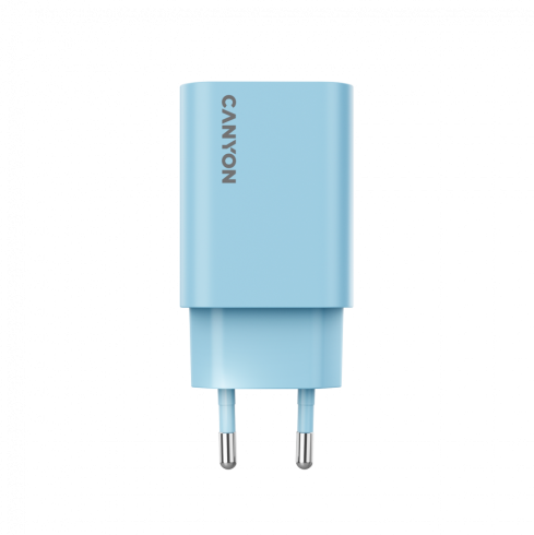 CANYON charger OnCharge 30CL Max Power 30W 1xPD EU Light Blue