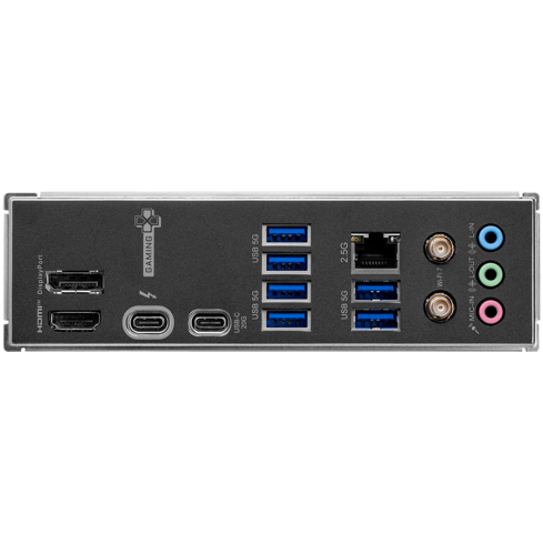 MSI Z890 GAMING WIFI, LGA 1851, Dual Channel DDR5 up to 8800(OC)MHz, 4x PCIe x16 slots, 3x M.2 slots, 6x USB 5Gbps A, 1x USB 20Gbps Type-C, 1x HDMI, 1x Type-C DP, 1x DP, 2.5Gbps LAN, Wi-Fi 7, 7.1 Audio, 3Y Warranty