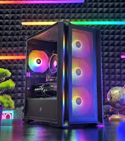 Ryzen 5-5500/ RTX 5050 8GB/ SSD 512GB/ RAM 16GB/ Геймърски компютър Dark Reaper DR044