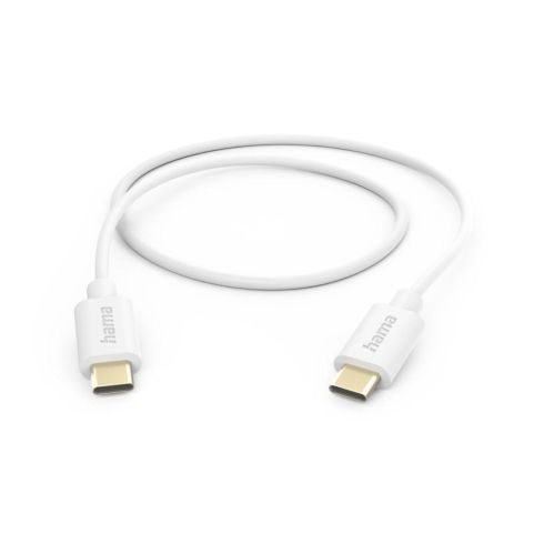 Кабел USB HАМА Type-C - Type-C 1.5м Бял