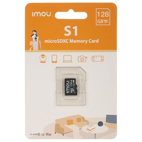 Преносима памет IMOU microSDXC 128GB Class 10