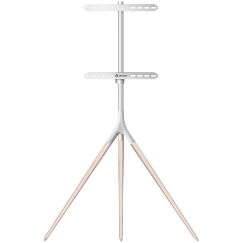 ONKRON Tripod Easel TV Stand for 32” – 65 Inch LED LCD OLED Screens up to 35 kg, White