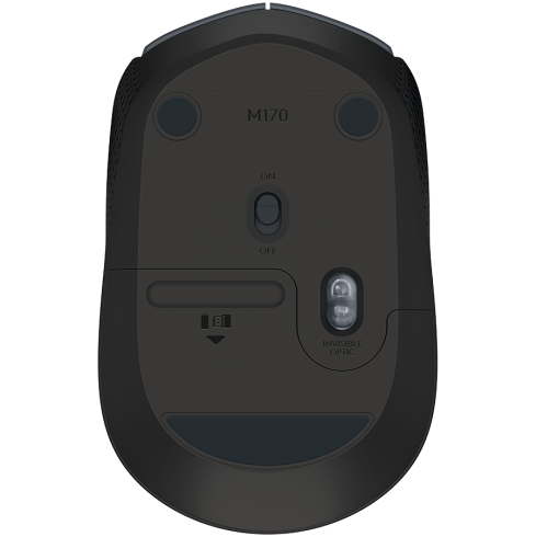 LOGITECH M170 Wireless Mouse - GRAY