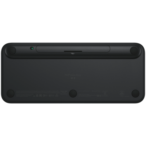 LOGITECH POP ICON KEYS - GRAPHITE - US INT'L - BT - INTNL-973