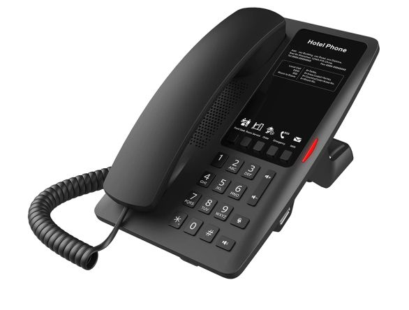 Fanvil Wi-Fi IP Phone - H4W Black, VoIP