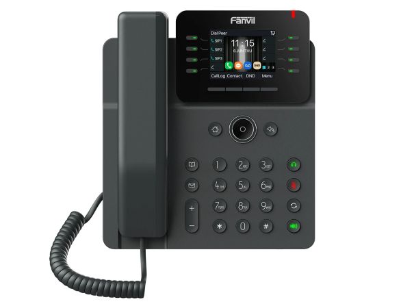 Fanvil телефон IP Phone - V62G Black, VoIP Prime Business Phone