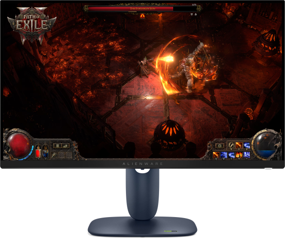 Gaming Monitor Alienware AW2725DM - 27" Fast IPS WQHD(2560x1440) 180Hz, 1ms, G-Sync Compatible