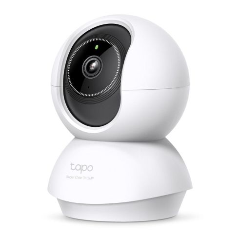 TP LINK Домашна охранителна камера с AI, 3K 5MP (2880×1620 px), H.264, microSD, 2.4 GHz Wi-Fi
