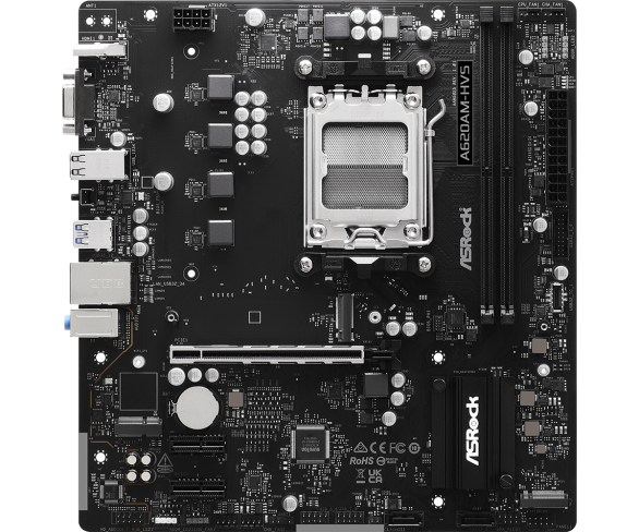 Дънна платка ASRock A620AM-HVS DDR5 Socket AM5