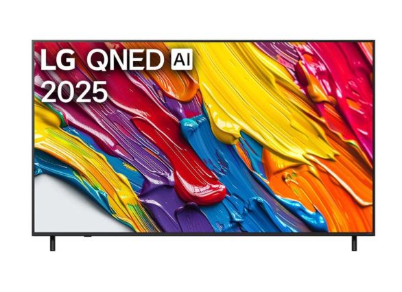Телевизор LG 75QNED82A3B, 75" 4K QNED HDR Smart TV, 3840x2160, DVB-T2/C/S2, ?7 AI Processor, HDR10 / HLG, webOS 25 ThinQ, VRR / ALLM / HGiG, 4K Upscaling, WiFi 5, Voice Controll, Bluetooth 5.1, AirPlay 2, LAN, CI, HDMI, SPDIF, Google Cast, 2 pole Stand