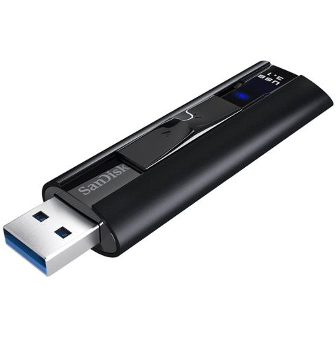SANDISK Extreme PRO 128GB, USB 3.2 Solid State Flash Drive
