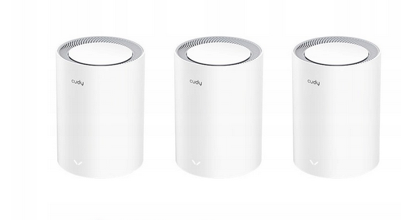 Безжична MESH система рутер Cudy M3600-3-pack BE3600 WiFi 7 система за цял дом