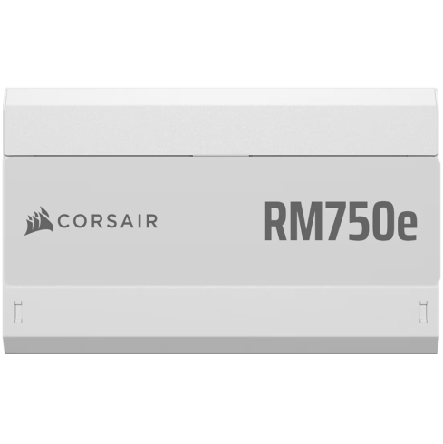 CORSAIR RM750e White, 750 Watt, Cybenetics Gold Certified, Fully Modular