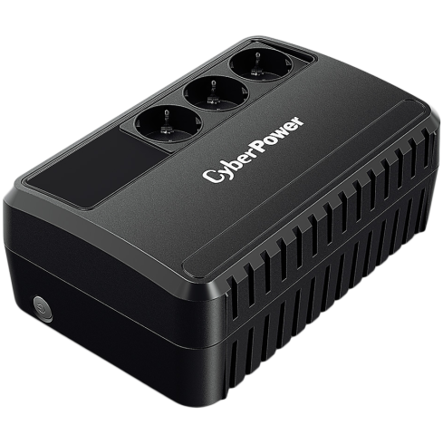CyberPower UPS с AVR, 650VA/360W, Line-Interactive, 3x Schuko, Runtime at 90W ( min ):18, Surge and Spike protection; GreenPower UPS; BU650EG