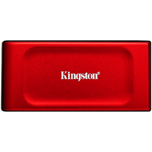 Kingston SSD 1TB XS1000 Red External USB 3.2 Gen 2 Portable Solid State Drive