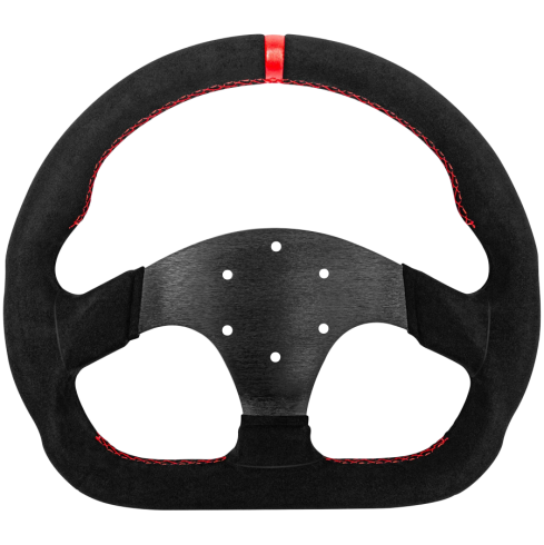 SIMAGIC D-Shaped Steering wheel without HUB, 325mm, Suede. S404