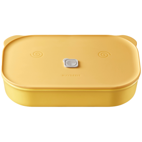 BUYDEEM Bento Lunch Box 1L, model CT3008, color Mellow Yellow
