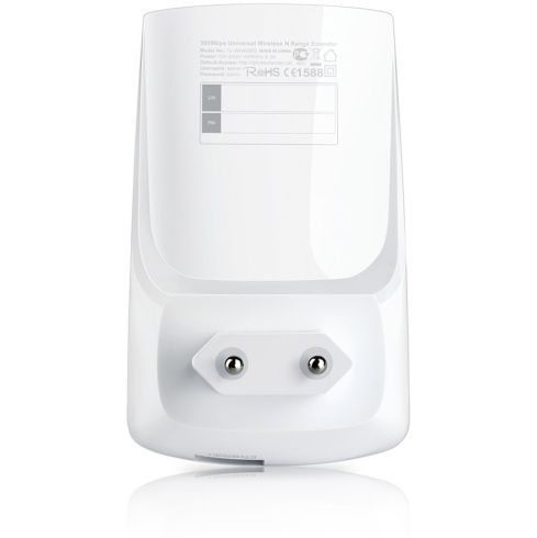300Mbps Universal Wireless N Range Extender,Wall Mount, 2.4GHz, 300Mbps, 802.11b/g/n internal antennas Range Extender Button