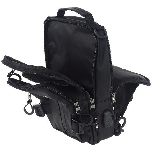 CANYON CB-1, fanny pack 290MM x160MM x90MMBlackExterior materials: 100% PolyesterInner materials:100% Polyester