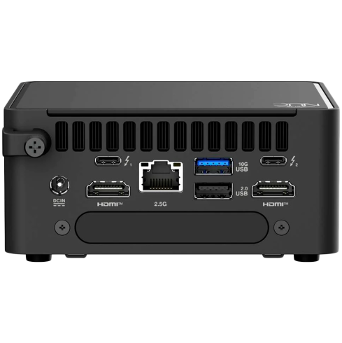 ASUS NUC 15 PRO/RNUC15CRHC500002/Core 5 210H 45W/Intel UHD graphics/no RAM/no Storage/Intel Wi-Fi 7 BE202/USB Total - 7/4 USB Type-A/3 USB Type-C (1x USB3.2 + 2x TB4)/2x HDMI 2.1/Support Displays - 4x 4K/no OS/EU Cord/Kit (L6)/Tall/EAN:4711387949931