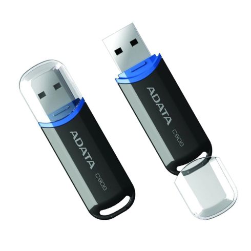 Преносима памет ADATA C906 64GB USB2.0 Черна