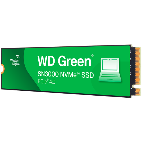 SSD WD Green SN3000 NVMe (M.2 2280, 2TB, PCIe Gen4x4)
