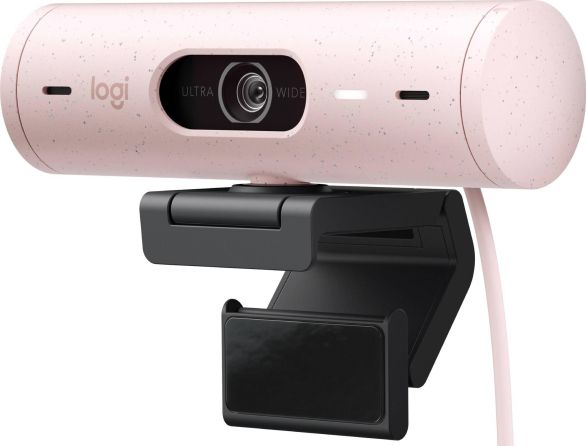 Logitech BRIO 500 Rose Full HD Webcam, mic, USB