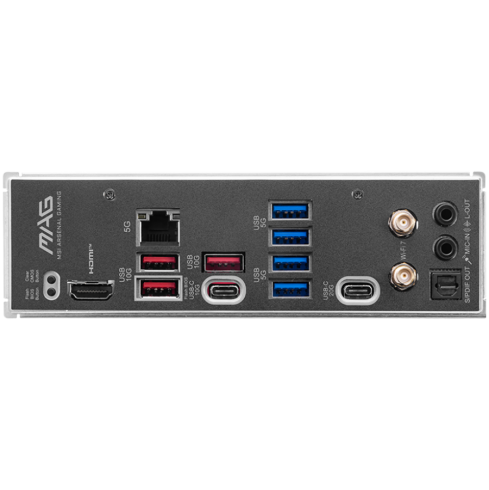 MSI B850M MORTAR WIFI, mATX, Socket AM5, 4x DDR5 Dual Channel DDR5 up to 8200(OC)MHz, 1x PCIe x16 slot, 3x M.2 slot, 4x USB 5Gbps, 1x USB 10Gbps Type-C, 1x USB 20Gbps Type-C, HDMI, DP, 7.1 HD Audio, 5G LAN, WiFI 7, BT, 3Y